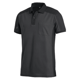 FHB Polo-Shirt KONRAD, anthrazit-schwarz