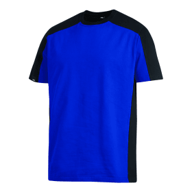 FHB T-Shirt MARC, royalblau-schwarz