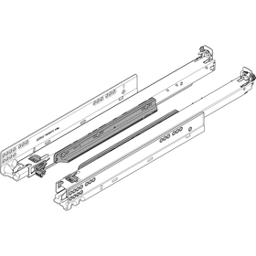 MOVENTO VOLLAUSZUG 40 KG 250 MM BLUMO. INTEGR. 760H2500B NICHT TIPON GEEIGNET