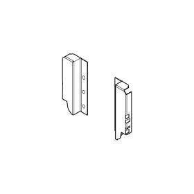 TANDEMBOX RÜCKWANDHALTER 119 MM GRAU BLUM Z30B000S