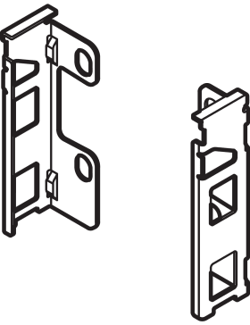 LBX HOLZRÜCKWANDHALTER LI./RE. M-HÖHE 102 MM ORIONGRAU BLUM ZB7M000S