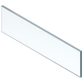 LBX PURE/FREE GLASEINSCHUB. VORNE KLARGL F.KB=1200MM/19ER-SEITE H.138MM ZE7W1082G