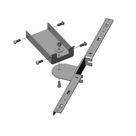 WINKELANBINDUNG 120-135°, ANTHRAZIT SW.FASTE318017B