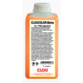 CLOU CLOUCOLOR-BEIZE LICHTECHTE PIGMENT- BEIZE 00077.00005 1 LTR. 7705 BLAU ***ABVERKAUF***
