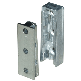 VERBINDUNGSBESCHLAG SOLID MF ZWEITEILIG ZAMAK 3760.003 VE=50SET