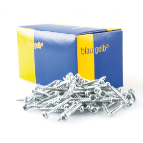 SPANPLATTENSCHR.57266/8 3,5 X 35MM PZD-KREUZ.PAN HEAD TEILGR2 LK HELL VERZ