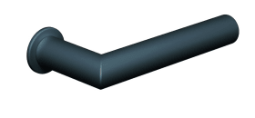 TÜRDRÜCKERPAAR M. DRÜ. 162PBM06.230 92 EDITION MATT MINI ANTHRAZITGRAU