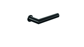 HEWI Türdrückerpaar, ø21,3mm, mit Drückerrosetten, mini tiefschwarz38,1 - 48,0 mm 8 mm