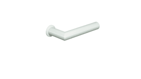 HEWI Türdrückerpaar, ø21,3mm, mit Drückerrosetten, mini reinweiß38,1 - 48,0 mm 8 mm