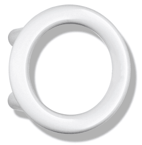 HEWI Griff, Lochteil,ø30mm, a=100mm reinweiß 