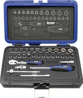 Steckschlüssel-Garnitur 1/4" 31-teilig FORUM