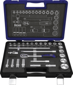 Steckschlüssel-Garnitur 1/2" 28-teilig FORUM