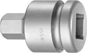 ASW KRAFT-SCHRAUBENDREHER-EINSATZ 3/4" DIN 2936 INBUS 17MM 074507