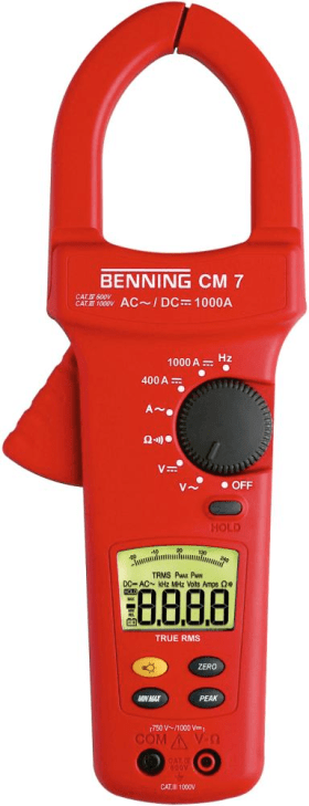 BENNING Digital-Stromzangen-Multimeter CM 7, 044059