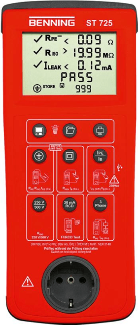 BENNING GERÄTETESTER ST 725 050316 