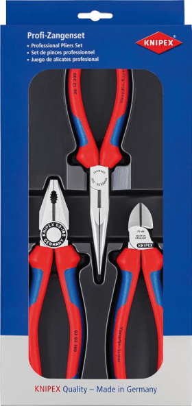 KNIPEX Zangenset Montage-Paket, 3-teilig