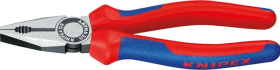 Kombinationszange poliertmit Mehrkomponenten-Griffen 200mm KNIPEX