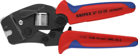 KNIPEX SELBSTEINSTELLENDE CRIMPZANGE F. ADERENDHÜLSEN 97 53 09