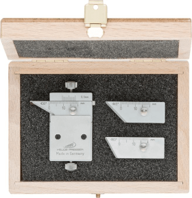 Helios-Preisser Fasenmessgerät mit auswechselbare Mess- Schiene PREISSER