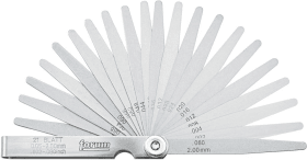 FORUM PRÄZISIONS-FÜHLERLEHRE 21 BLATT 0,05-2,0 MM STAHL 4317784857000