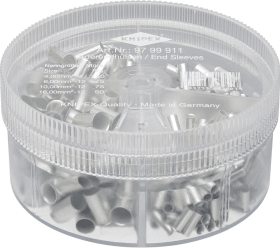 Aderendhülsen-Sortiment unisoliert 4-16qmm KNIPEX