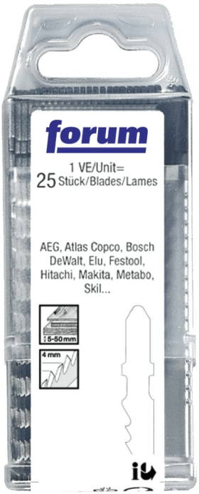 FORUM STICHSÄGEBLATTBOX T144D A 25STK. 4317784841481