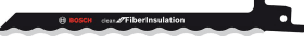 Bosch Säbelsägeblatt S 713 AW, Clean for Fibre Insulation, 2er-Pack