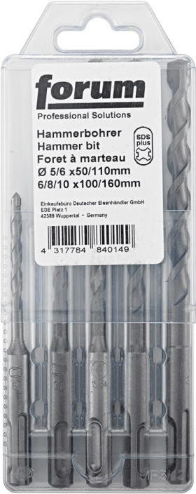 SDS-Plus-Bohrer-Stz. 5tlg. FORUM