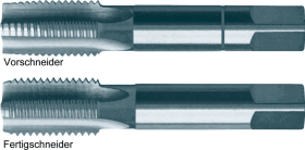 FORUM HANDGEWINDEBOHRER HSS DIN 2181 M8,0X1,00 N SATZ 2-TLG. 4317784817028