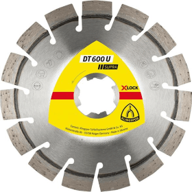 KLINGSPOR X-LOCK DIAMANTTRENNSCHEIBE DT 600 U SPECIAL 125X2,4 MM 350462