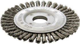 FORUM RUNDBÜRSTE STAHLDRAHT 115X6MM GEZOPFT 4317784891035