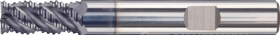 Schruppfräser lang DIN6527 VHM AlTiN+ Typ HR4mm FORTIS