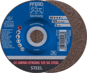 PFERD Schleifscheibe CC-Grind STRONG-STEEL 125mm 
