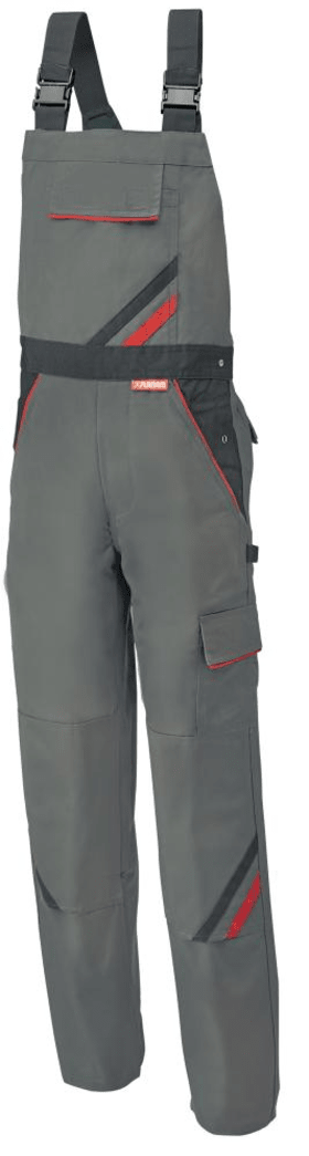 PLANAM Latzhose HIGHLINE, schiefer-schwarz