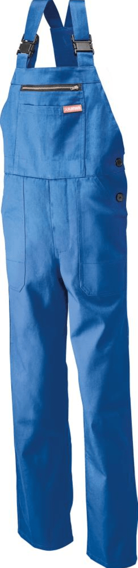 PLANAM Latzhose 100%, kornblau