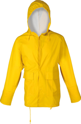 ASATEX Jacke, PU-Stretch, Gr. 5/ 66-68, gelb 