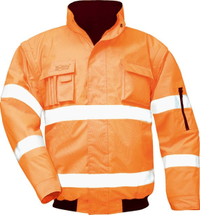 Warnpilotenjacke Tom, Gr. 3XL, orange