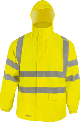 ASATEX WARNSCHUTZ-REGENJACKE RJG GR.S GELB RJG/S