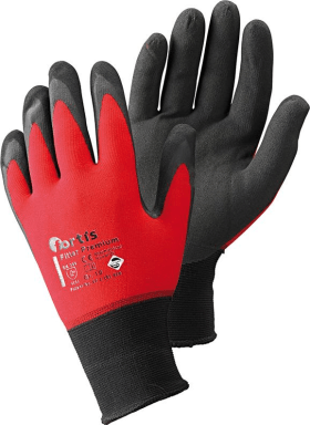 FORTIS STRICKHANDSCHUH FITTER PREMIUM GR.9 ROT-SCHWARZ 4317784783262