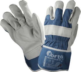 FORTIS WINTERHANDSCHUH FREEZER + RIND- VOLLLEDER BLAU-WEISS GR.10 4317784794350