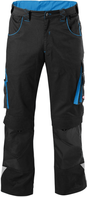 FORTIS Bundhose TWENTY FOUR, schwarz-türkis