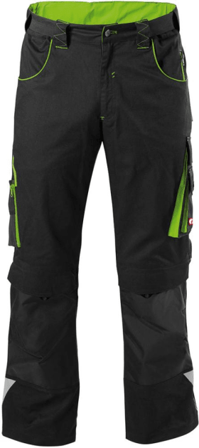 FORTIS Bundhose TWENTY FOUR, schwarz-limegreen