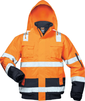 SAFESTYLE WARNSCHUTZ-PILOTENJACKE JONAS ORANGE-BLAU GR.S 4025888250954