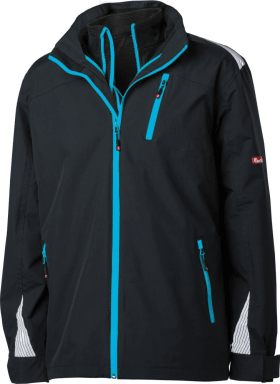 FORTIS Jacke 3 in 1  TWENTY-FOUR, schwarz-türkis