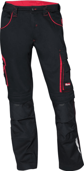 FORTIS Bundhose TWENTY FOUR, schwarz-rot