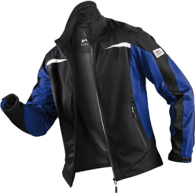 KÜBLER JACKE ULTRASHELL SCHWARZ-KORN- BLUMENBLAU GR.S 4053813245867