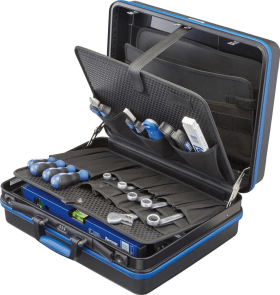 Werkzeugkoffer 455x345x160mm ABS Tafel mit Taschen FORUM