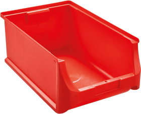 Sichtbox rot Gr. 5 500x310x200mm forum