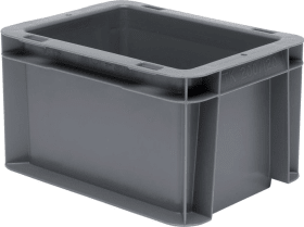 LA-KA-PE Stapelkasten grau 200x150x120mm geschl.  