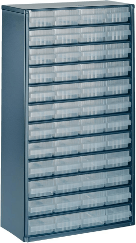 SL-Magazin Typ 1248-01 B306xT150xH552 mm mit 48 Schubladen 150-01